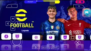 eFootball PES 2023 PPSSPP Camera PS5 Android Offline 600MB Best Graphics New Kits & Latest Transfe