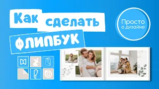 Как сделать флипбук | Интерактивный фотоальбом в Canva с эффектом перелистывания страниц