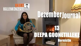 DezemberJournal Nr. 13 - Deepa Goonetilleke | Naxos Hallenkonzerte