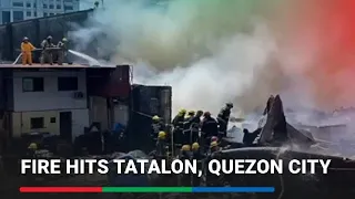 Fire hits residential area in Tatalon, Quezon City | ABS-CBN News