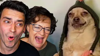 TRY NOT TO LAUGH 20! (with my mom)