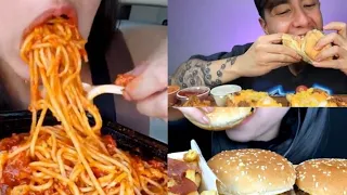 Mukbangers Satisfying Big Bites | Asmr Big Bites | Big Bites Fast Food