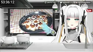 Eru y EruMamá cocinando pizza de Erudito