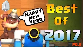 BEST Funny Moments of 2017 Pt.2 | Clash Royale Glitch & Fail Compilation