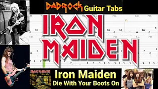 Die With Your Boots On - Iron Maiden - Guitar + Bass TABS Lesson