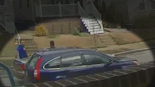 Caught on camera: Car owner fights off saw wielding thieves