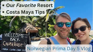 Norwegian Prima - Day 5 - Costa Maya Tips, Maya Chan Beach Resort, Live Music on Prima