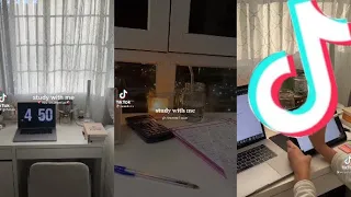 study with me || tiktok compilation