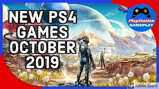 NEW PS4 GAMES - OCTOBER 2019