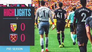 RC LENS 0-0 WEST HAM UNITED | HIGHLIGHTS