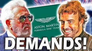 Aston Martin F1 Boss' CRAZY Demands!