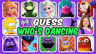 Guess The Meme & Who Is Dancing?🎤🎵🔥Lay Lay,King Ferran,Salish Matter,Cosita,Pomni,Cat Nap, Elsa