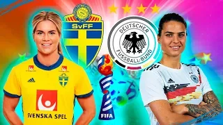 Suécia x Alemanha, Quartas de final, Haja coração! - COPA DO MUNDO FEMININA #03| FIFA 19