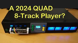 Pi-powered Quadraphonic 8-Track "Player"