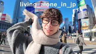 life back in japan 🍵  new camera, apartment shopping, haircut, cafe, 7-11, work updates