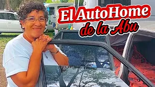 " La Abu viajera" Tiene 64 años y viaja en un Renault 11 [ Autohome ]