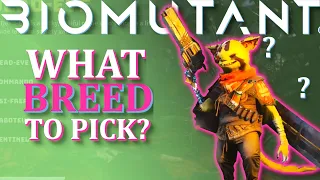 Biomutant What BREED Is Right For You? - Character Creator Guide