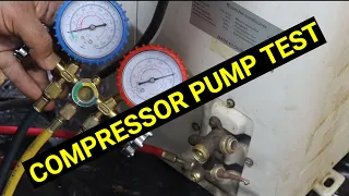 HOW TO TEST HVAC COMPRESSOR PUMPING.|| knowledge4you