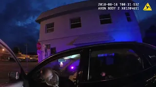 Officer's body-camera video shows rough takedown of armed man, police say