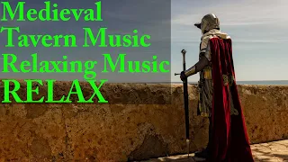 Medieval Tavern Music with Fireplace | Music  | relax music | meditation music relax mind body