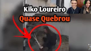 Guitarra do Kiko Loureiro quase Quebrou! React Guitar Fails!