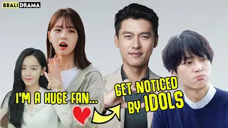 Luckiest Korean Actors Who Get Noticed By Their Idols