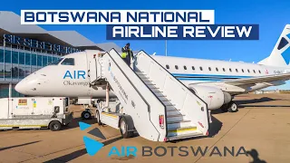 Air Botswana | Gaborone 🇧🇼 to Cape Town 🇿🇦 | Embraer 170