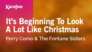 Karaoke It's Beginning To Look A Lot Like Christmas - Perry Como & The Fontane Sisters *