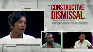 Constructive Dismissal 2e épisode: Gino Virassamy témoigne