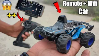 Remote Control Wifi  Spy Car Unboxing & Testing | Rc Car With Camera 📸