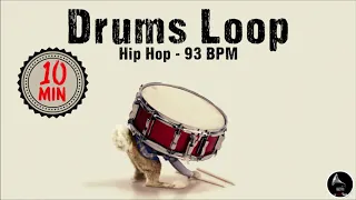 Hip Hop / Rap - DRUMS LOOP - 93 BPM