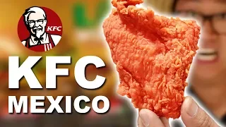 We ate EVERYTHING at KFC in Mexico 🇲🇽