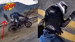 HECTIC & SCARY MOTORBIKE CRASHES & FAILS 2021