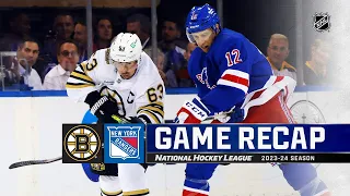 Bruins @ Rangers 10/5 | NHL Highlights 2023