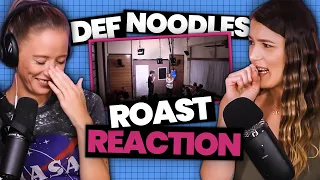 Our HONEST Reaction to the DEF NOODLES ROAST (Ep. 8)