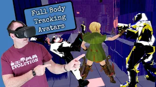 LIV Avatars - Full Body Tracking Tutorial with Vive Trackers - Beat Saber Pistol Whip Ohshape