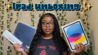 BLUE IPAD 10th GENERATION UNBOXING