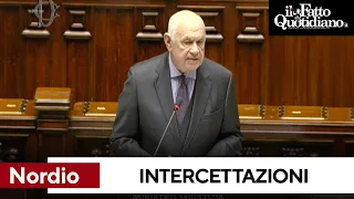 Intercettazioni, l'intervento integrale di Carlo Nordio alla Camera