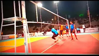 Anush Suvarna Attacking | Mangalore  Volleyball Players |