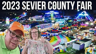 2023 Sevier County Fair Walkthrough / Food, Rides, Livestock and More