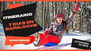 🔴 ¿Qué hacer en BARILOCHE en una SEMANA? - Itinerario de 7 días en vacaciones de invierno 2022