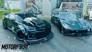 The Crew Motorfest | Corvette C7 ZR1 & Camaro ZL1 | Cruise / LOUD Pulls