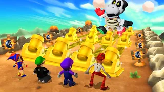 Mario Party 9 - Boss Rush All Boss Battle Minigames (Master Difficulty)