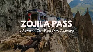 Dangerous Roads of Zojila Pass | Sonamarg | Zero Point | Vlog by Nomadic Jony