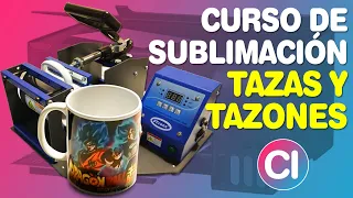 CURSO DE SUBLIMACIÓN - Tazas, Tazones, Mugs