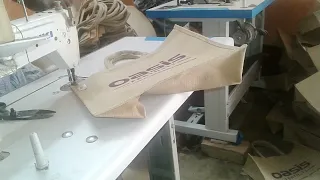 jute bag making #tesco bag )speed swing)