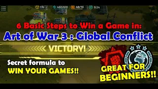 6 Basic Steps to Win a Game in AOW3 : Global Conflict