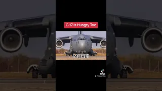 C-17 Globemaster Is Hungry Meme #meme #aviation #funny #shorts #military