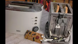 Тостер не выключается. Ремонт тостера DEX. The toaster does not turn off. Repair of the DEX toaster.