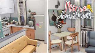 Микро-квартиры🔑│Строительство│Micro-Apartments│SpeedBuild│NO CC [The Sims 4]